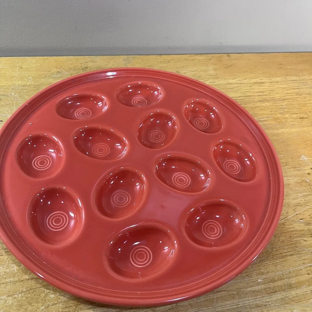 Fiesta Deviled Egg Plate Unisex 13